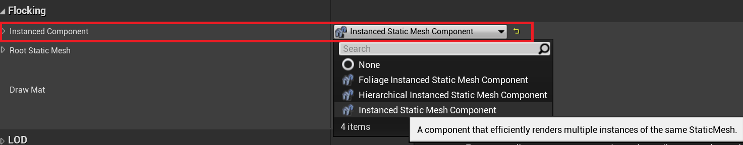 Instanced Component
